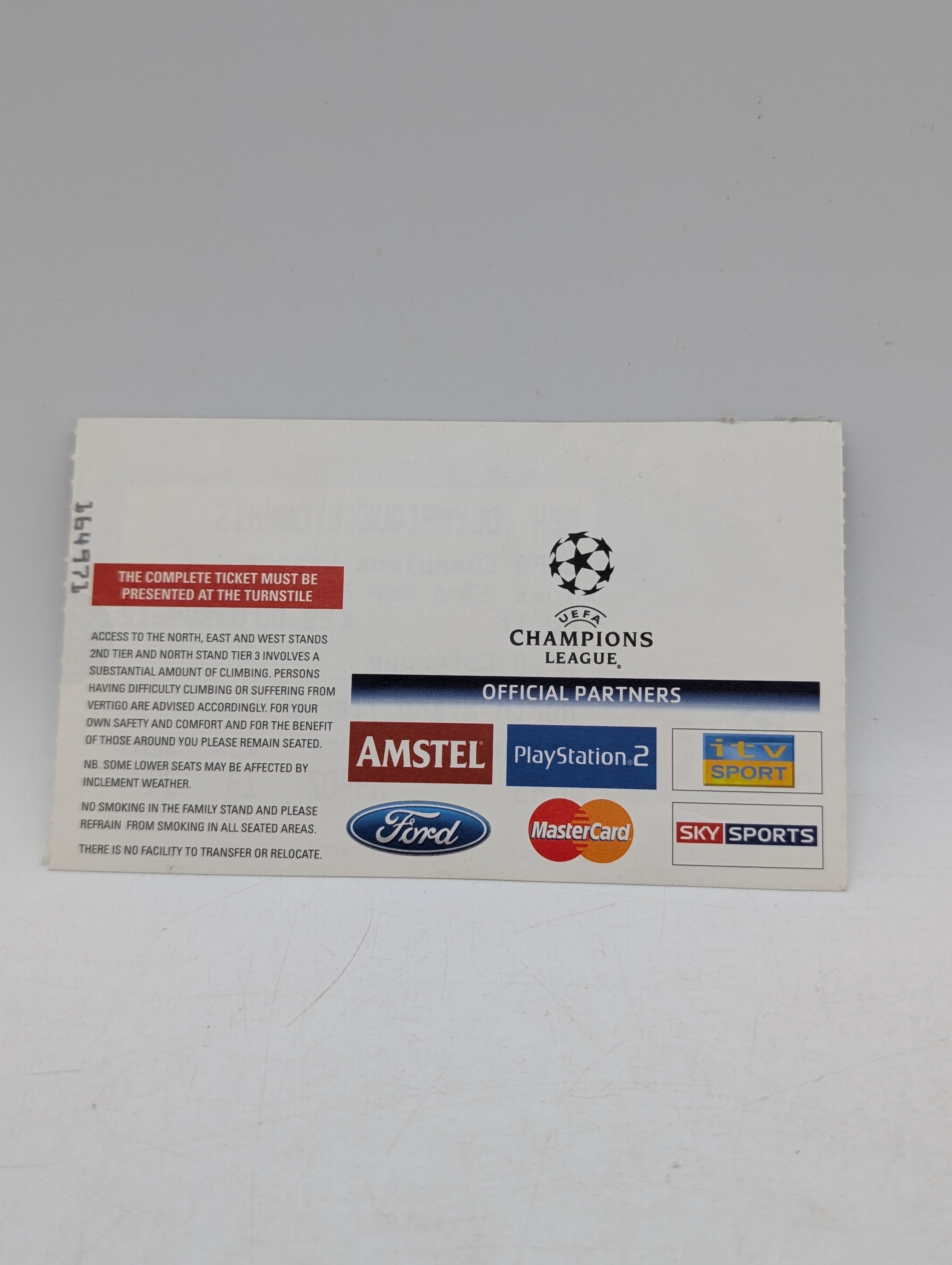 Manchester United United Review Collection with Genuine Tickets
